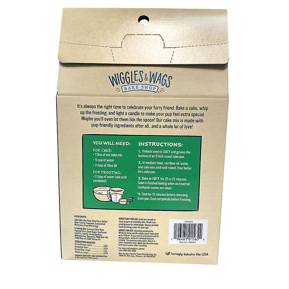 Confetti Bestie Cake Mix Dog Treats