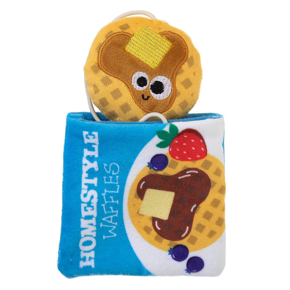 Tabby Toaster Waffles Burrow Puzzle Cat Toy