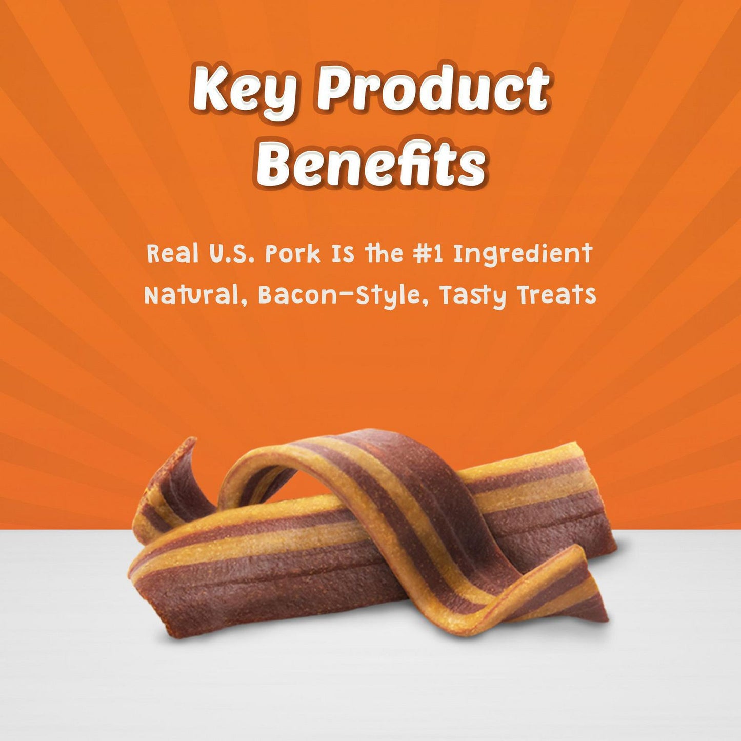 Sizzlers Bacon-Style Dog Treats
