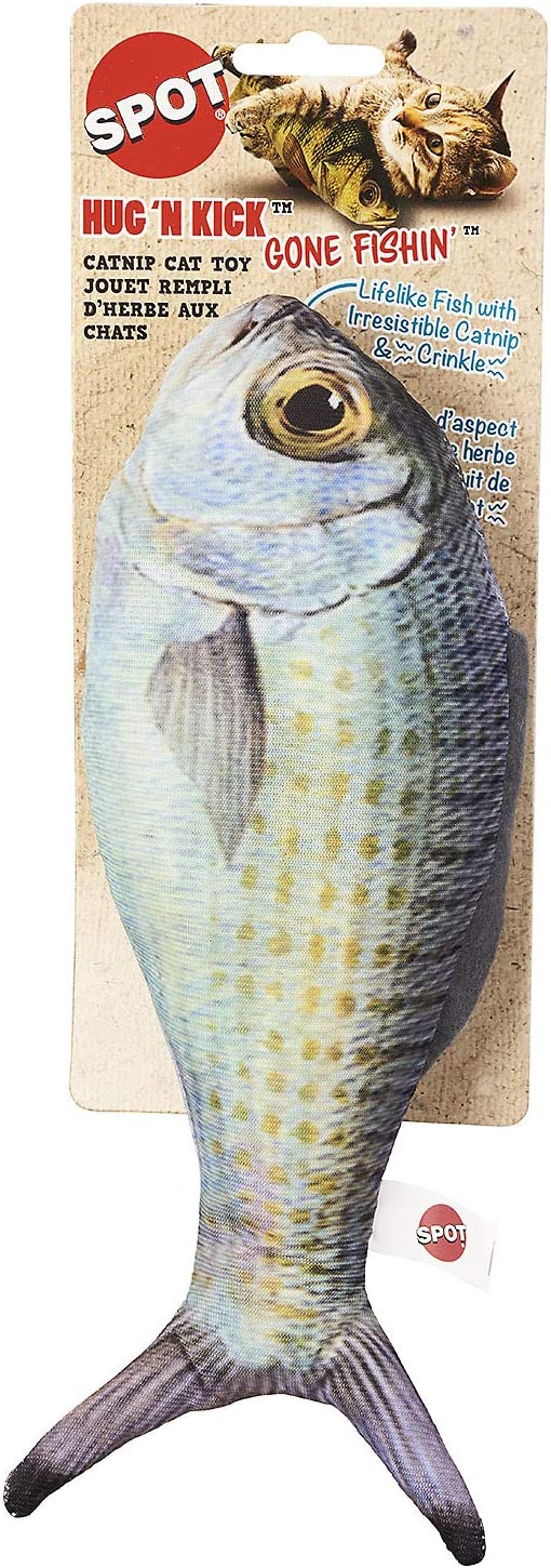 Gone Fishin' Cat Toy with Catnip Assorted