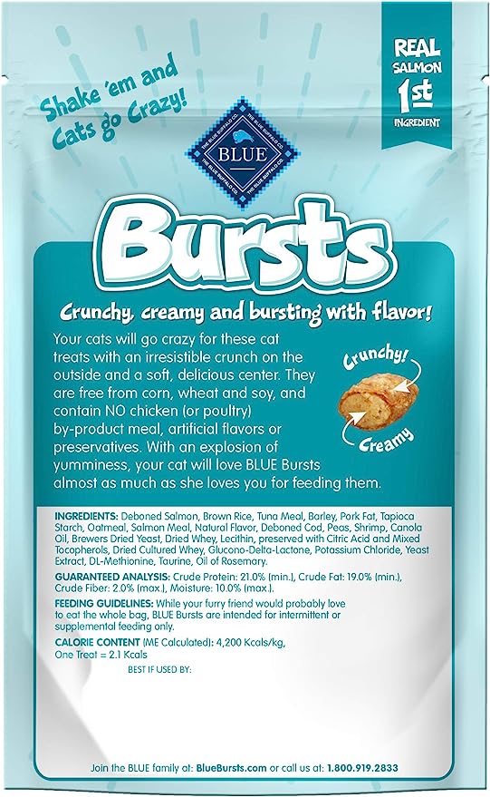 Crunchy and Creamy Savory Seafood Cat treats