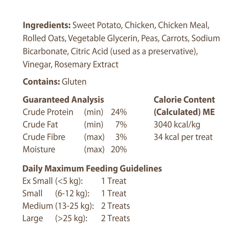 Protein Cookies - Chicken Pot Pie