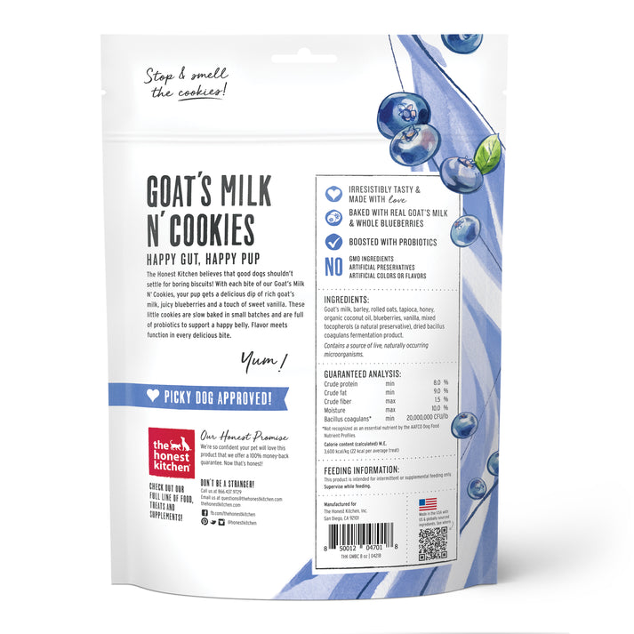 Blueberries & VanillaGoat's Milk Cookies