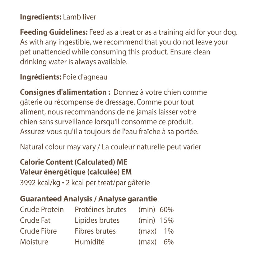 Freeze Dried Lamb Bites