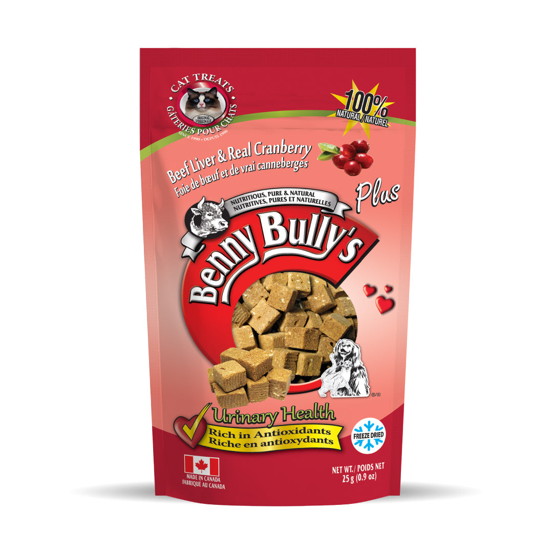 Beef Liver Plus Cranberry Cat Freeze Dried Treats