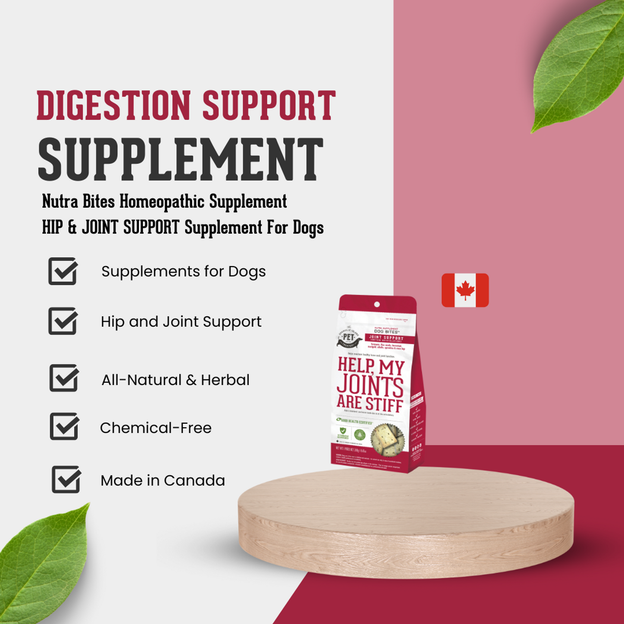 Homeopathic Supplement Hip & Joint Supplement For Dogs