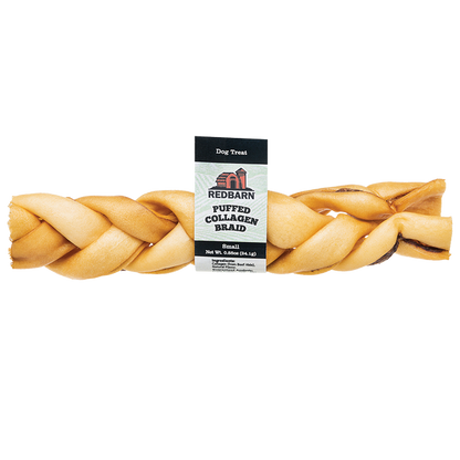 Puffed Collagen Braid - 6''