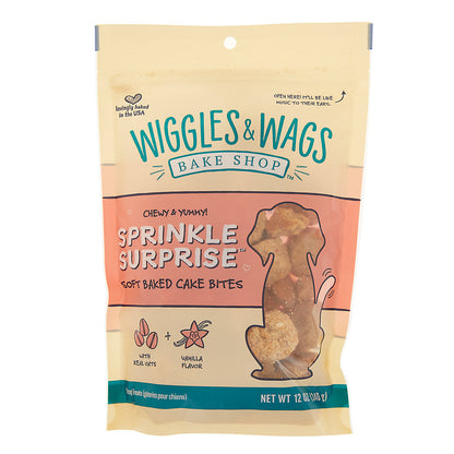 Sprinkle Surprise Dog Cake Bites Treat