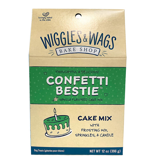 Confetti Bestie Cake Mix Dog Treats