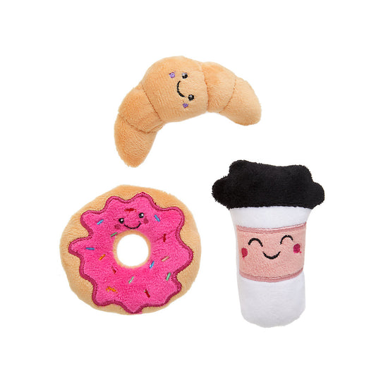 Cafe Breakfast Cat Toy - 3 Pack