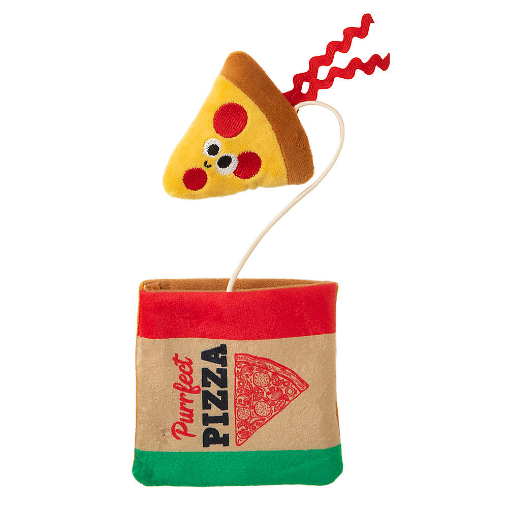 Purrfect Pizza Burrow Puzzle Cat Toy