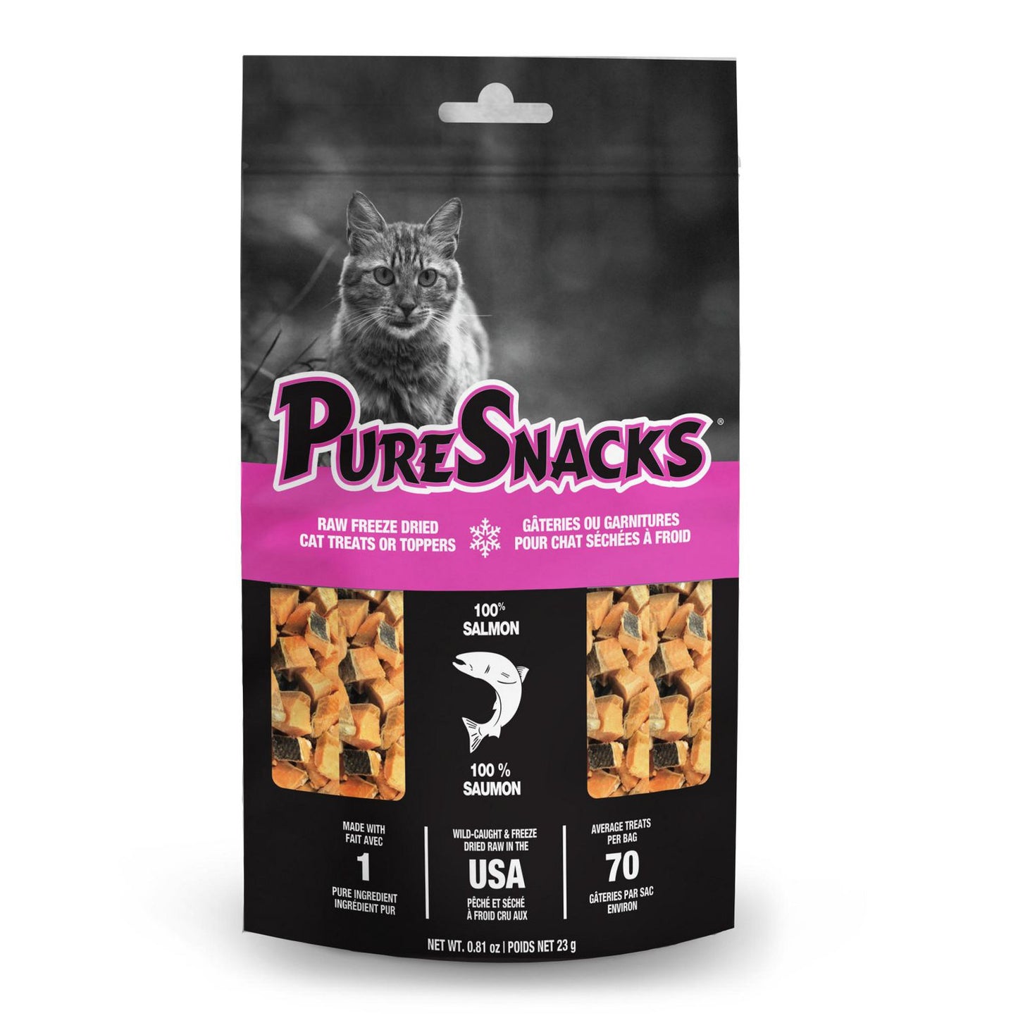 Freeze Dried Wild Salmon Cat Treats