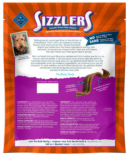 Sizzlers Bacon-Style Dog Treats