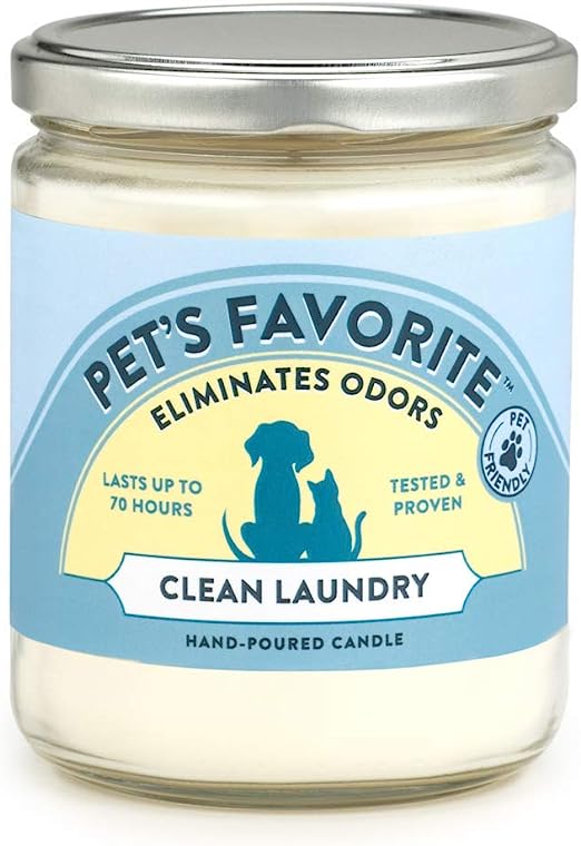 Pet-Friendly Scented and Odor Eliminating Candle