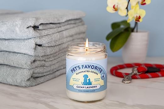 Pet-Friendly Scented and Odor Eliminating Candle