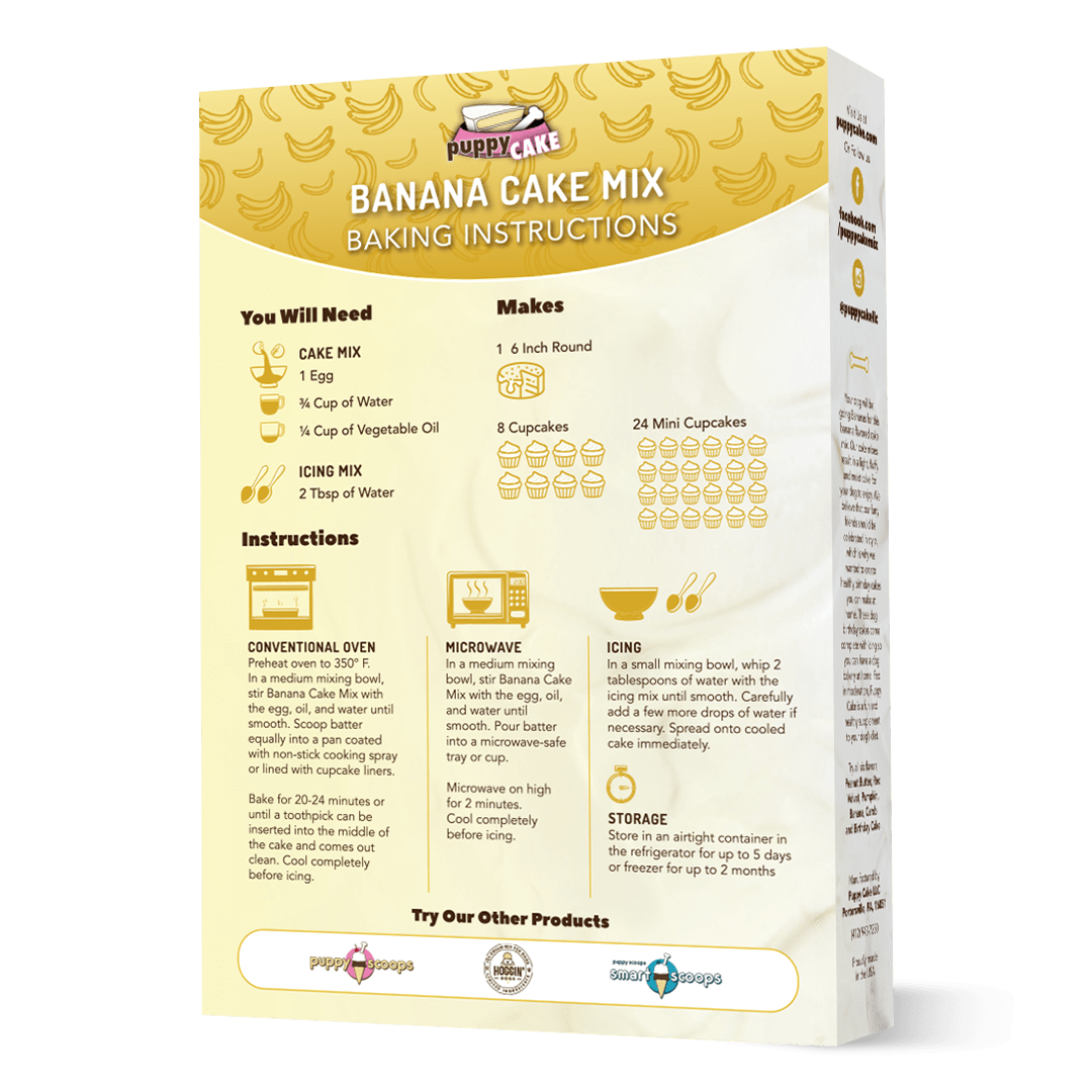 Cake Mix for dogs