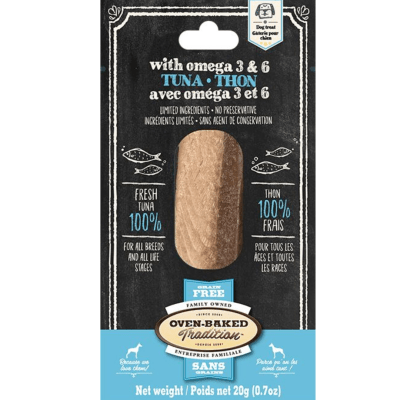 FILLETS TREAT FOR DOGS – TUNA & OMEGA 3 & 6