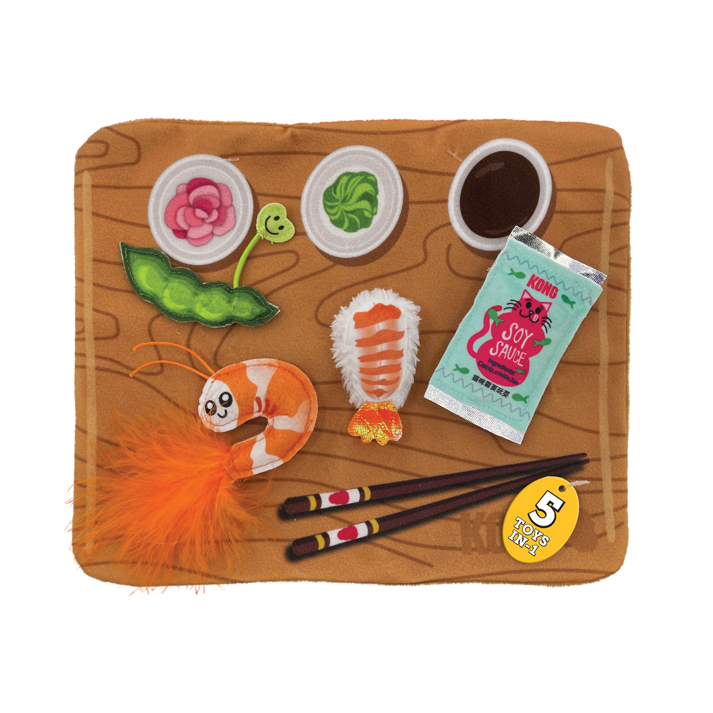 Pull-A-Partz Sushi’s 5-toys-in-1