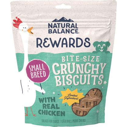 Bite size crunchy biscuit for dogs