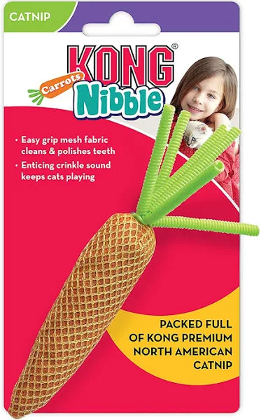 Nibbles Carrot Cat Toy