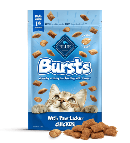 Crunchy and creamy Paw-Lickin’ Chicken Cat Treats