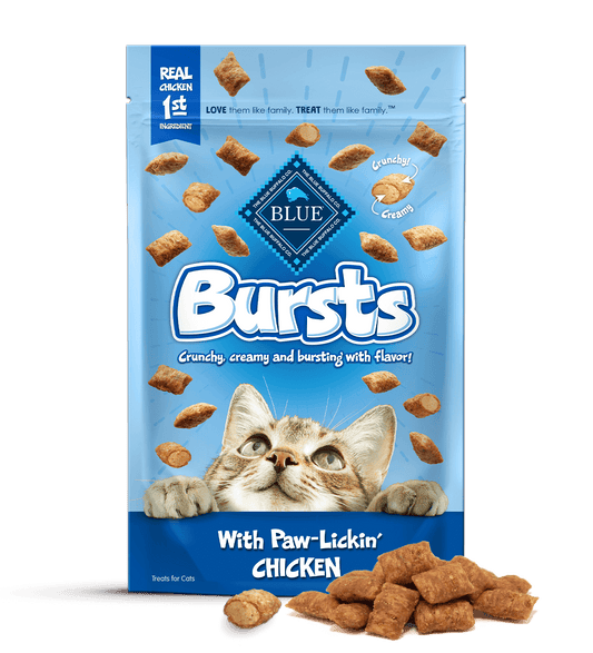 Crunchy and creamy Paw-Lickin’ Chicken Cat Treats