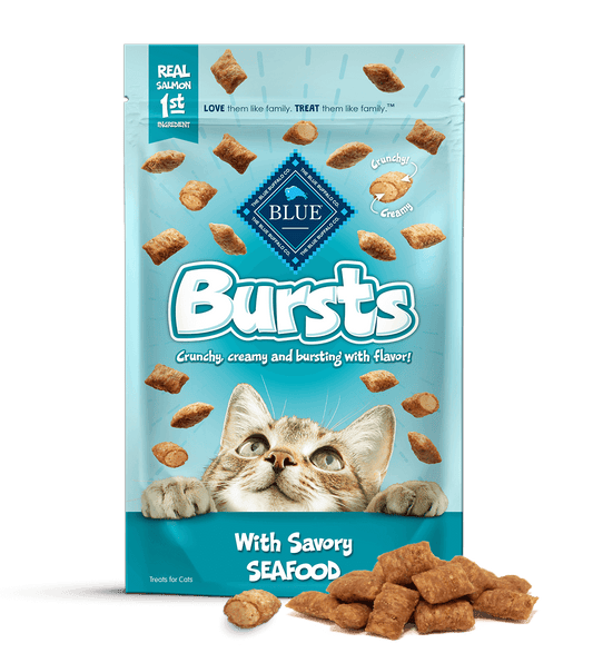 Crunchy and Creamy Savory Seafood Cat treats