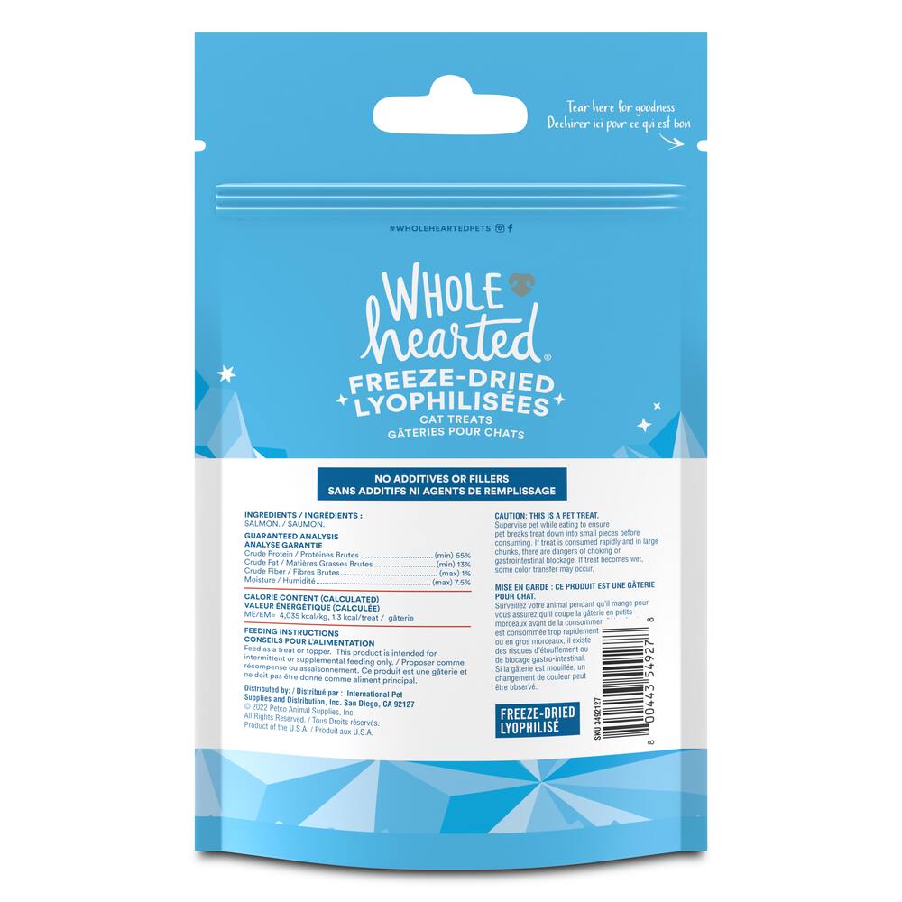 Freeze-Dried Salmon Cat Treats