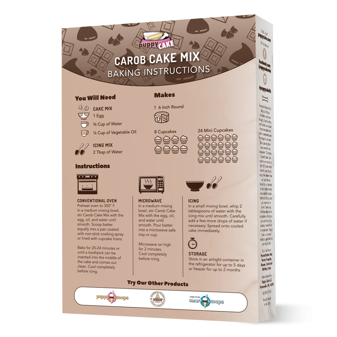 Cake Mix for dogs
