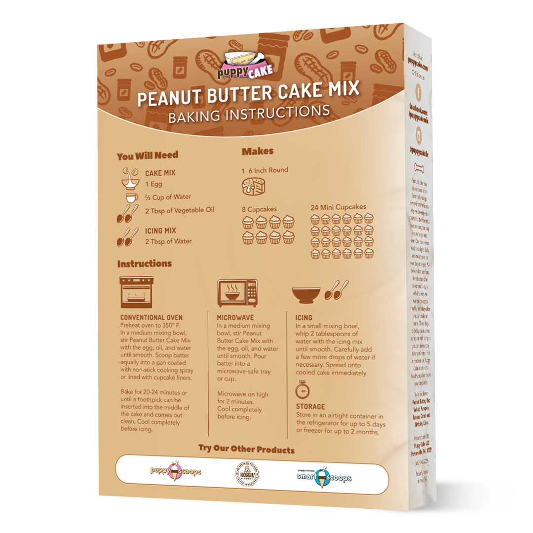 Cake Mix for dogs